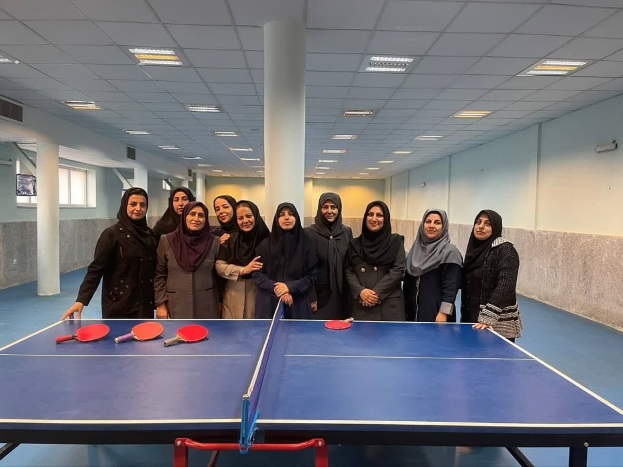 مسابقات تنیس روی میز و دارت بانوان گرامیداشت هفته بسیج