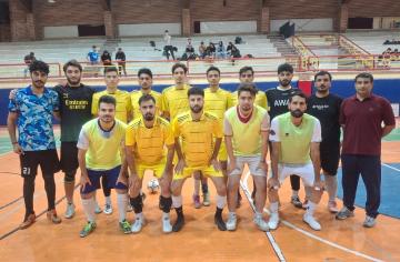 قهرمانی تیم فوتسال دانشجویان پسر دانشگاه رازی در رقابت‌های قهرمانی دانشگاه‌های استان